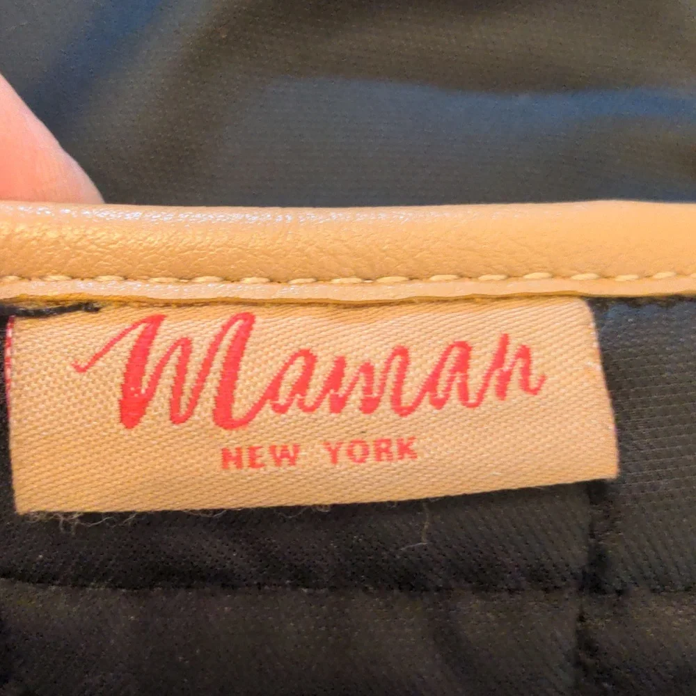 Maman New York Classic Black Designer Diaper Bag